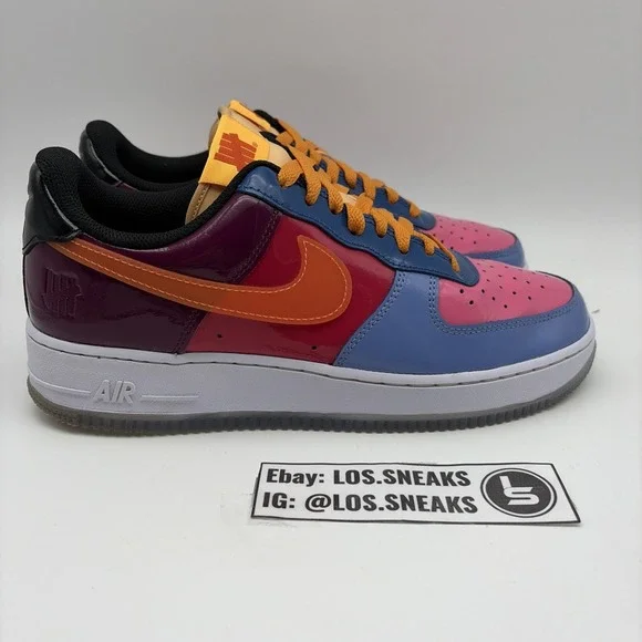 Size 9 - Undefeated x Nike Air Force 1 Low Total Orange (DV5255-400)